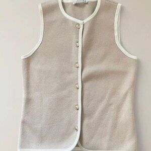 Abercrombie & Fitch Mara Crew LuxeLoft sweater vest Size S